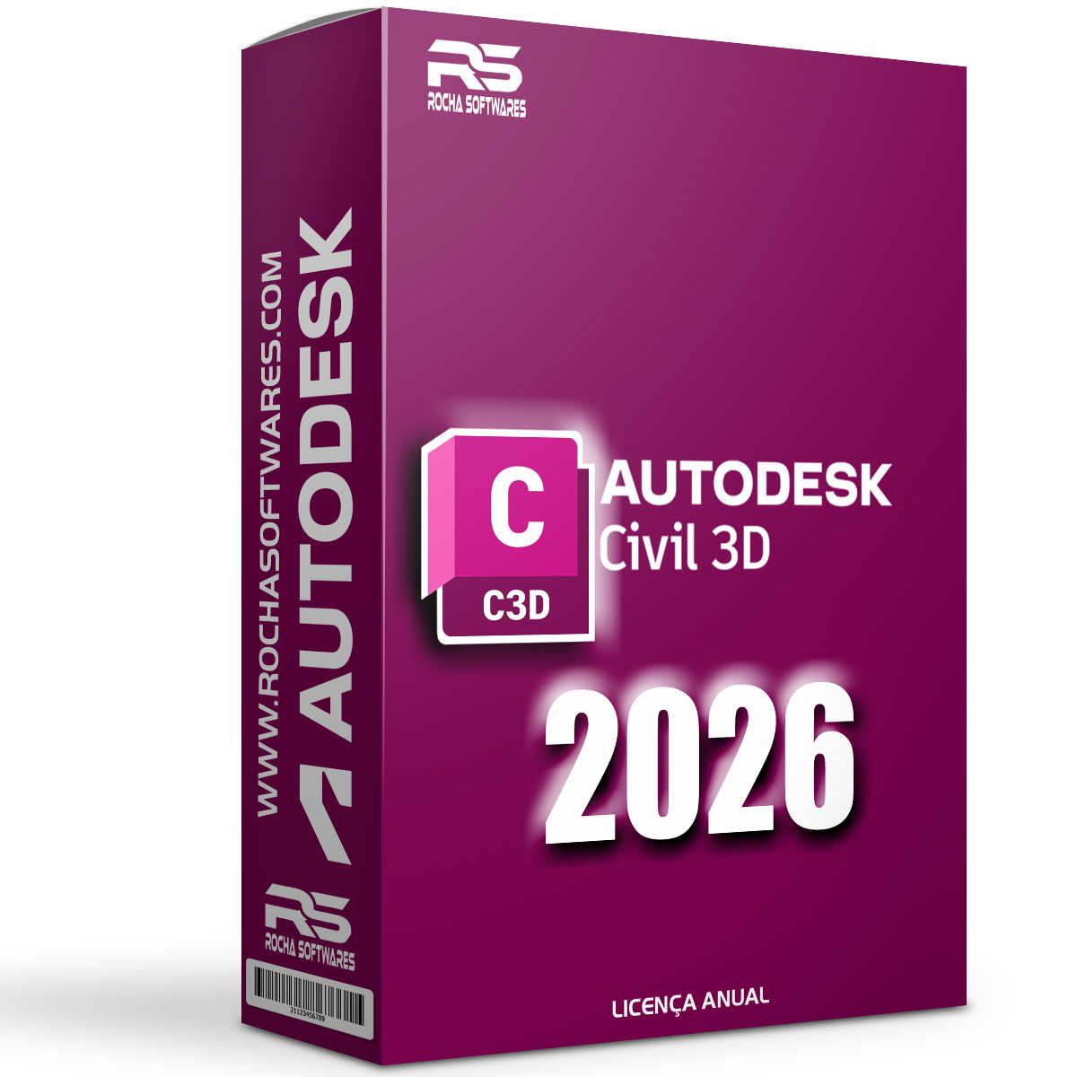 Cilvil-3D-2026-Licença-anual